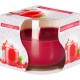 Scented candle in glass, pack of 6 pieces