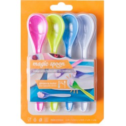 Magic Spoon Cool spoons set 4 pcs, collective packaging 15 sets
