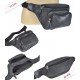 Leather hip bag made of rough leather collective packaging 5 pieces