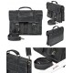 Brushed leather briefcase collective packaging 5 pieces