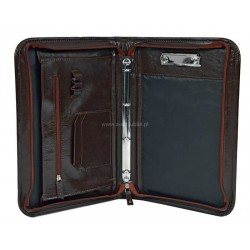 Briefcase, briefcase leather + polyester collective packaging 5 pcs