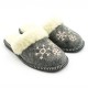 Women's insulated slippers FK-4077, pack of 10 pieces
