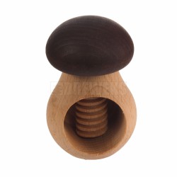 Nutcracker - mushroom - brown