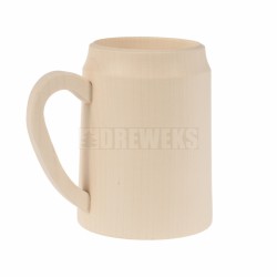 A cup with a handle