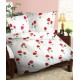 Bed linen. Deluxe cotton 100% cotton, button fastening, printed or colored - high fabric density