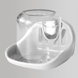 Modern white mug handle