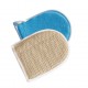 Sisal bathing mitt, collective packaging 24 pieces