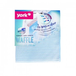 Microfiber cloth for windows WAFFLE 1 piece - collective packaging 24 pieces