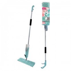 Flat MOP with DUAL SPLASH sprayer, collective packaging 12 pieces