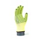 100% KEVLAR® gloves, dust-free, 15G, PVC