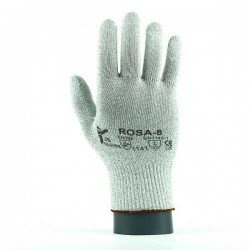 Polyester / carbon gloves