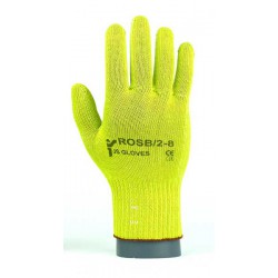 Polyester / cotton gloves, fine