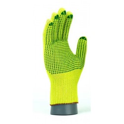 Polyester / cotton, thin PVC gloves
