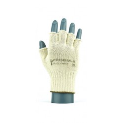 100% cotton, 7 gauge, fingerless gloves