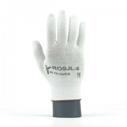 Viscose / polyester gloves