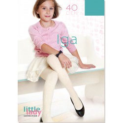 CHILDREN'S SMOOTH TIGHTS "IGA" 40 DEN MICRO collective packaging 5 pieces