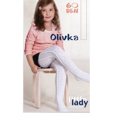CHILDREN '' OLIVKA "TIGHTS 60 DEN, collective packaging of 5 pieces