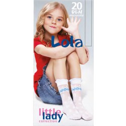 CHILDREN'S SOCKS "LOLA" 20 DEN MICRORETTE collective packaging 5 pairs