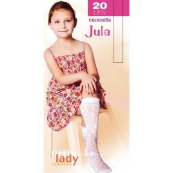 CHILDREN'S KNEE SOCKS "JULA 20 DEN MICRORETTE collective packaging 5 pairs