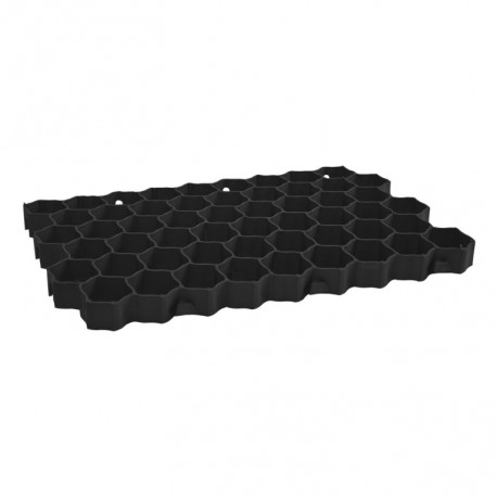 Garden grate 40mm black collective packaging 16 pieces