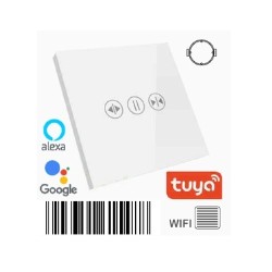 Touch switch shutter 3G Wifi with glass panel