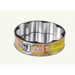 Cake tin with "flower" insert, pack of 15 pieces