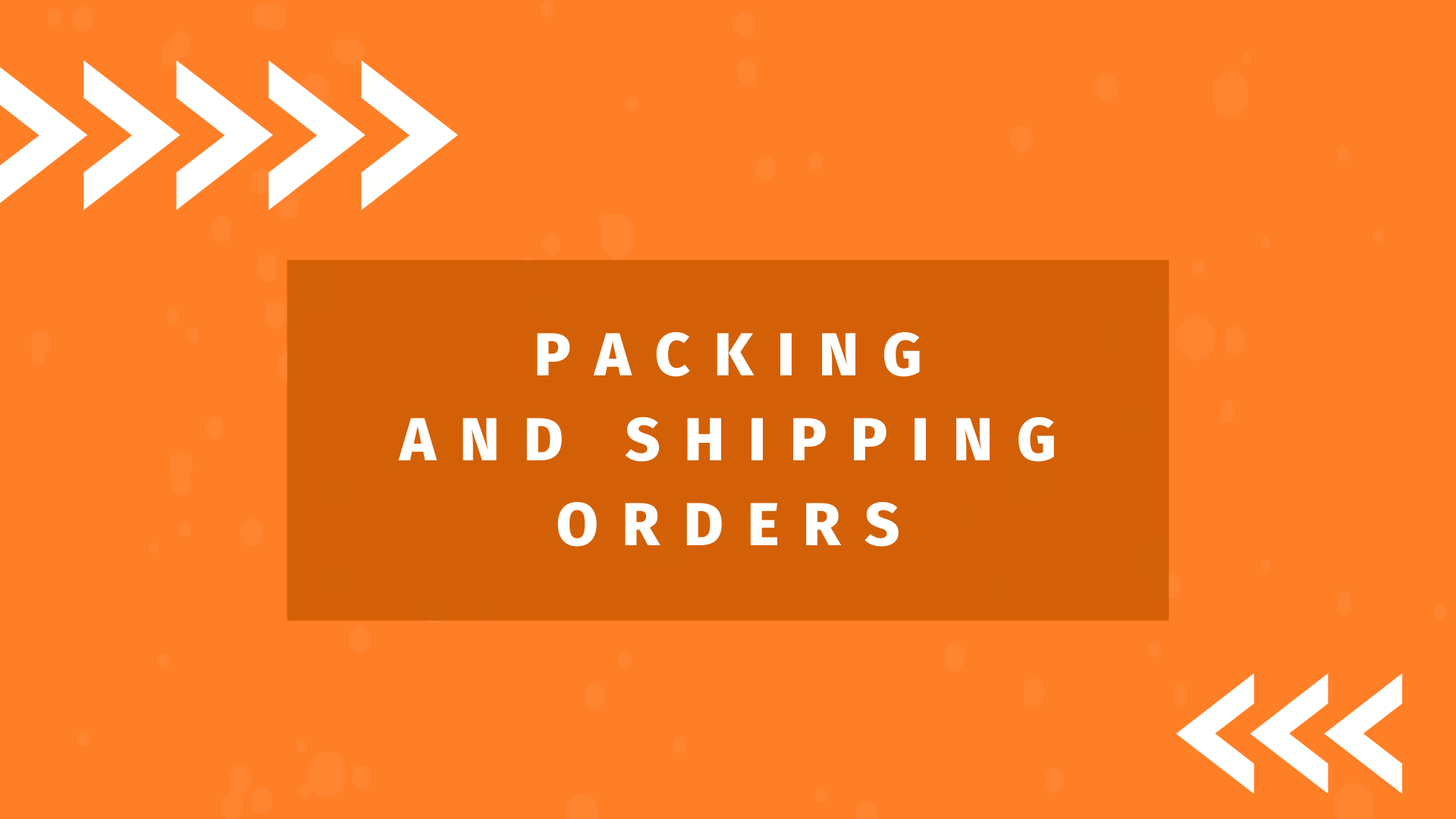 Packing and shipping orders at Amdoko wholesaler